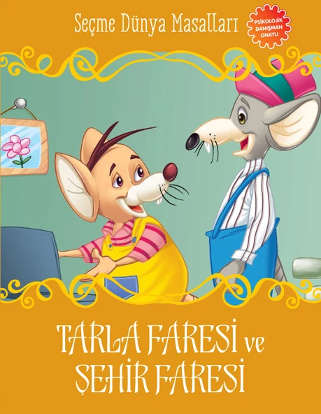 Tarla Faresi ve Şehir Faresi - Seçme Dünya Masalları ürün görseli 1