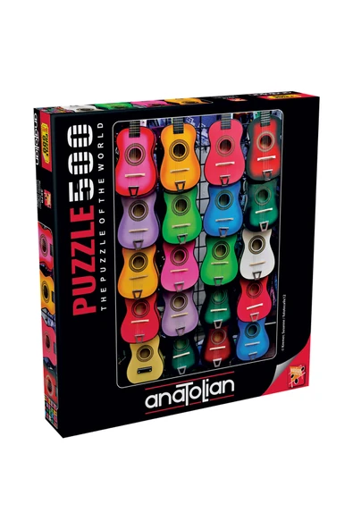 Anatolian 500 Parçalık Puzzle - Müziğin Renkleri 3579 ürün görseli 1