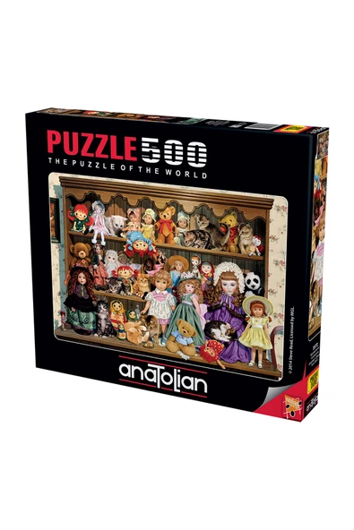Anatolian 500 Parçalık Puzzle - Büyükannemin Koleksiyonu 3572 ürün görseli 1