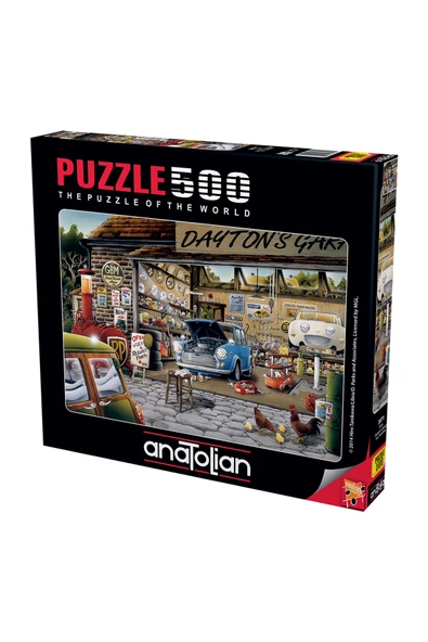 Anatolian 500 Parçalık Puzzle - Garaj 3571 ürün görseli 1