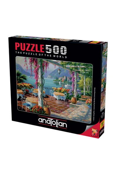 Anatolian 500 Parçalık Puzzle - Mor Salkımlı Teras 3578 ürün görseli 1