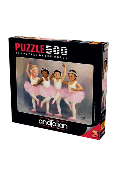 Anatolian 500 Parçalık Puzzle - Minik Balerinler 3598 ürün görseli 1