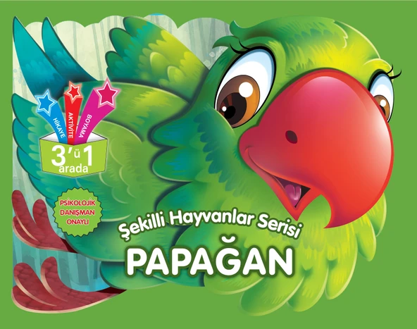 Şekilli Hayvanlar Serisi - Papağan ürün görseli 1