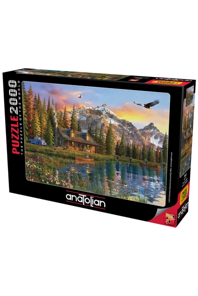 Anatolian 2000 Parçalık Puzzle - Eski Ev 3933 ürün görseli 1