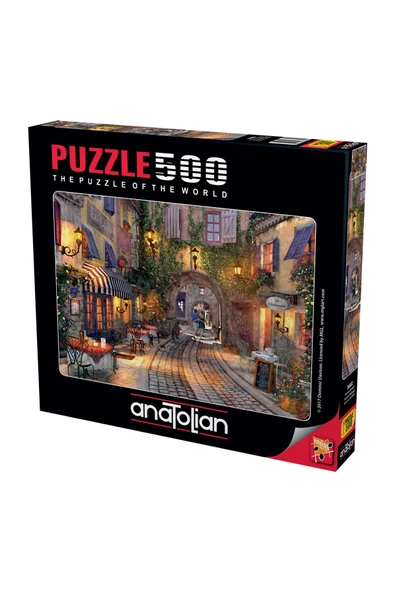 Anatolian 500 Parçalık Puzzle - Fransız Sokağı 3602 ürün görseli 1