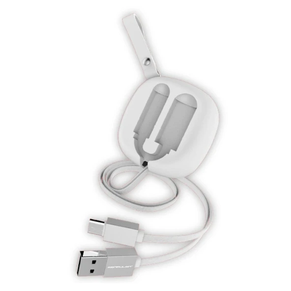S79 Micro Usb Kablo 20cm-1m 2a - Beyaz ürün görseli 1