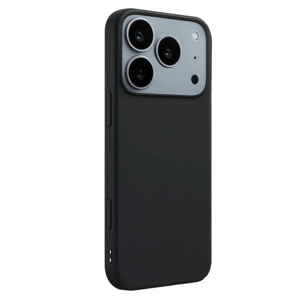 Apple İphone 17 Pro First Silikon - Siyah - Resim 2