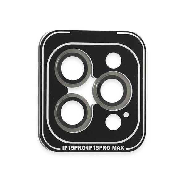 Joko Apple İphone 15 Pro Max Pvd Metal Kamera Lens - Gri ürün görseli 1