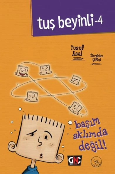 Tuş Beyinli 4 - Başım Aklımda Değil (Ciltli) ürün görseli 1