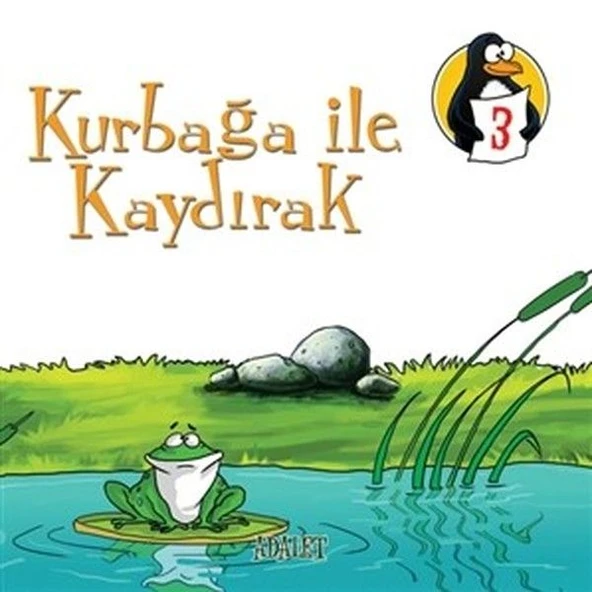 Kurbağa İle Kaydırak - Adalet  Değerler Eğitimi Öyküleri - 3 ürün görseli 1