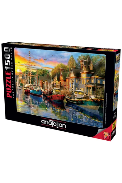 Anatolian 1500 Parçalık Puzzle - Liman Işıkları 4564 ürün görseli 1