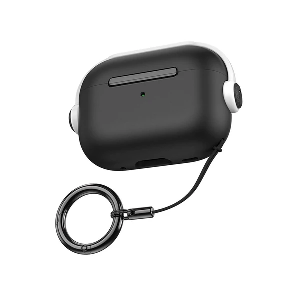 Apple Airpods 3 (3.nesil) Cool Kılıf - Siyah-beyaz ürün görseli 1