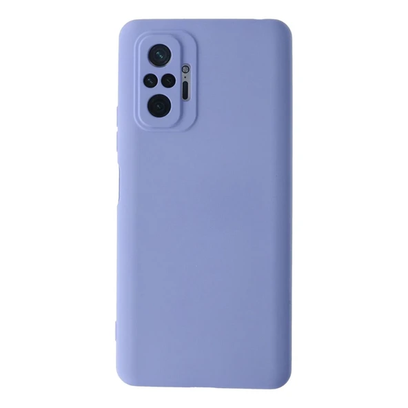 Xiaomi Redmi Note 10 Pro Kılıf Nano İçi Kadife Silikon - Lila ürün görseli 1