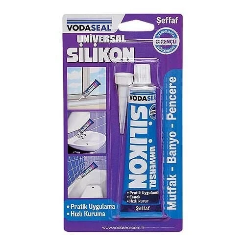 Vodaseal Silikon 50 gr Şeffaf - 8680838010703 ürün görseli 1