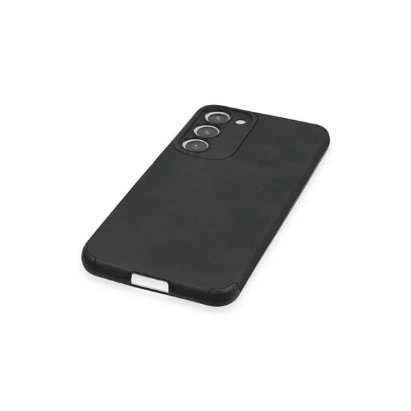 Samsung Galaxy S23 Plus Kılıf Loop Deri Silikon - Siyah - Resim 4
