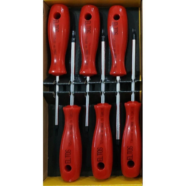 Eltos Torx Tornavida Seti 6 Parça - 8698532266425 ürün görseli 1