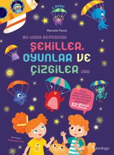 Bu Uzay Gemisinde Şekiller Oyunlar ve Çizgiler Var ürün görseli 1