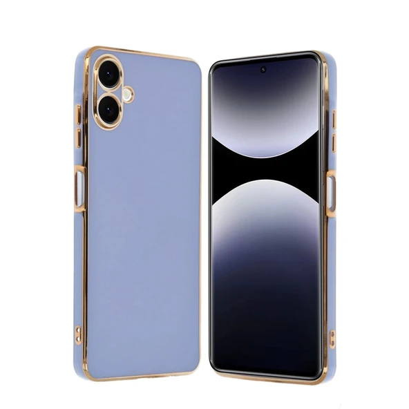 Samsung Galaxy A06 Kılıf Volet Silikon - Mavi ürün görseli 1