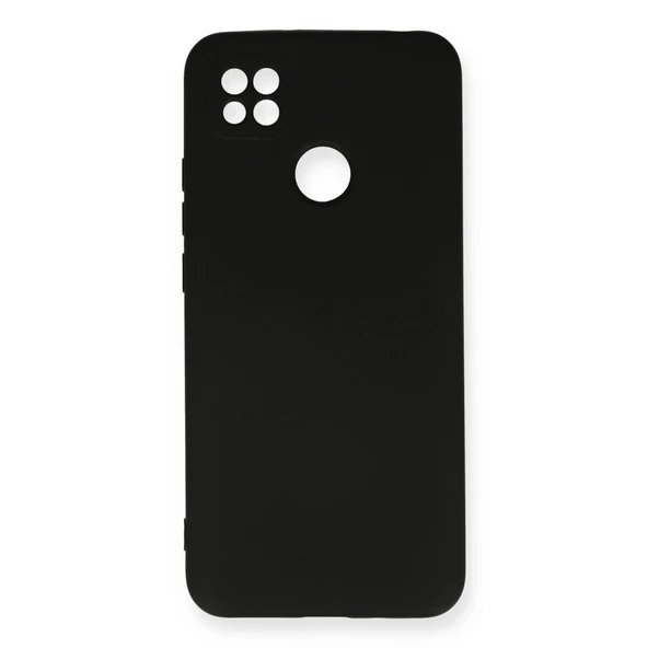 Xiaomi Redmi 9c Kılıf Nano İçi Kadife Silikon - Siyah ürün görseli 1