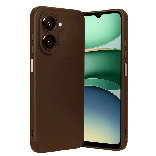 Samsung Galaxy A07 4g Auto Focus Karbon Kapak - Kahverengi ürün görseli 1