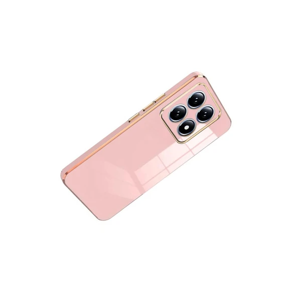 Xiaomi Mi 14t Pro Volet Silikon - Pembe - Resim 3