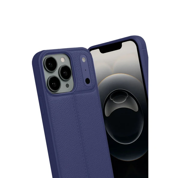 Apple İphone 17 Pro Auto Focus Kapak - Lacivert - Resim 3