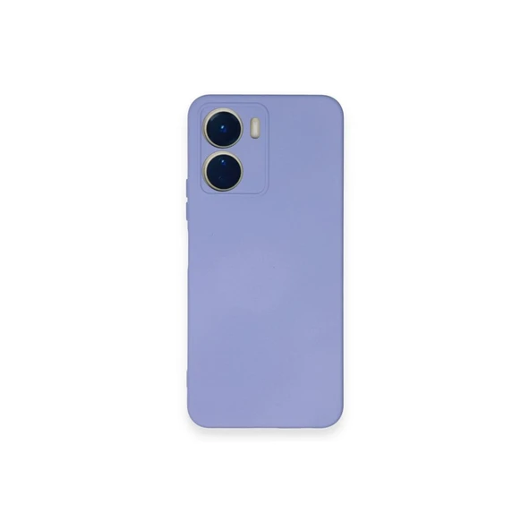 Vivo Y16 Kılıf Nano İçi Kadife Silikon - Lila ürün görseli 1