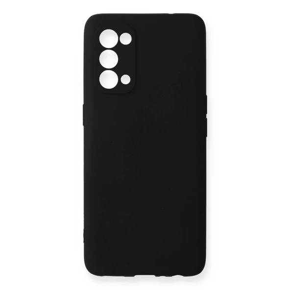 Oppo Reno 5 Pro Kılıf First Silikon - Siyah ürün görseli 1