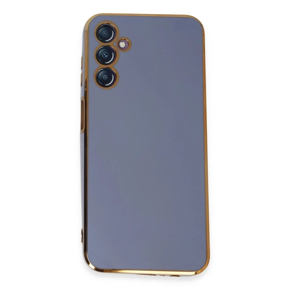 Samsung Galaxy M14 5g Kılıf Volet Silikon - Mavi ürün görseli 1