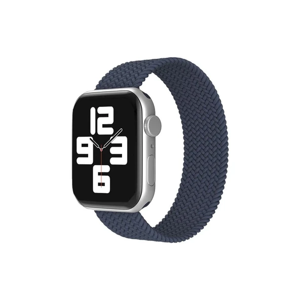 Apple Watch 38mm Ayarlı Solo Silikon Kordon - Lacivert ürün görseli 1