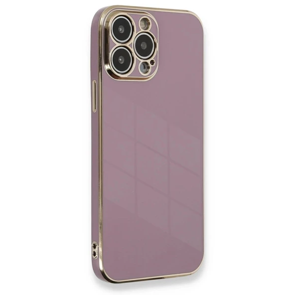 Apple İphone 13 Pro Kılıf Volet Silikon - Mor ürün görseli 1