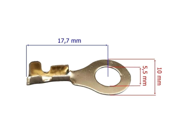 Skn 4-05 Kablo Ucu Terminal Başlık (Tks4) İth (100 Adet) ürün görseli 1