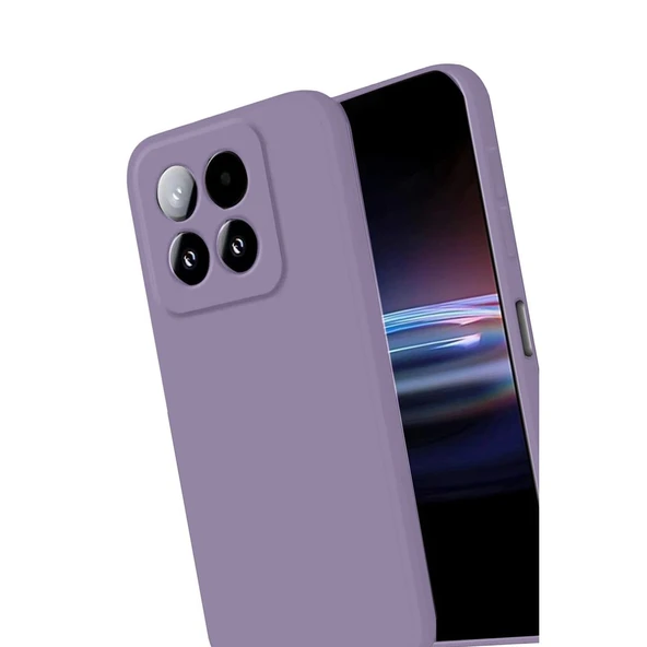 Xiaomi Mi 15t First Silikon - Lila - Resim 3