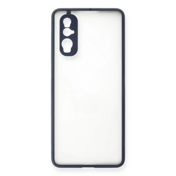 Oppo Find X2 Kılıf Montreal Silikon Kapak - Lacivert ürün görseli 1