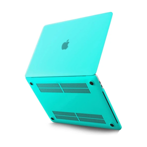 Apple Macbook Pro 13 2020 Macbook Buzlu Kapak - Yeşil ürün görseli 1