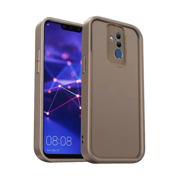 Huawei Mate 20 Lite Kılıf Viera Silikon - Kahverengi ürün görseli 1