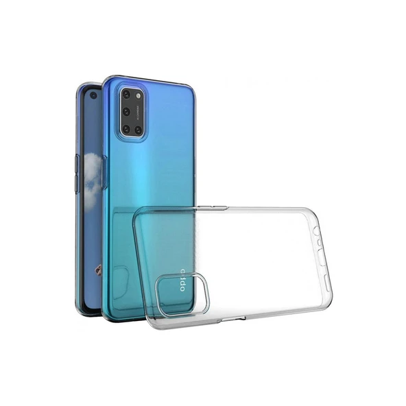 Oppo A52 Kılıf Lüx Şeffaf Silikon ürün görseli 1