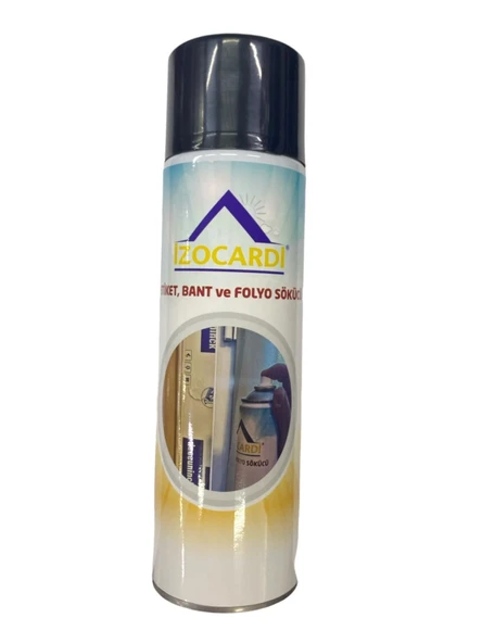 İzocardi Etiket Folyo ve Bant Sökücü Sprey 500 ml - 5555222005210 ürün görseli 1