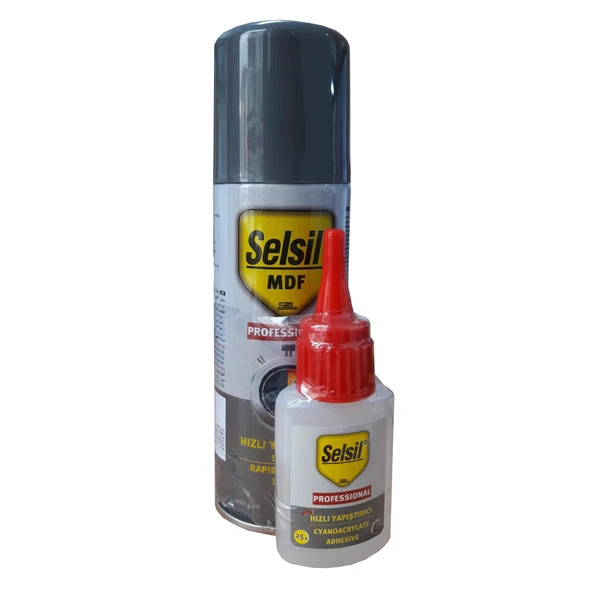 Selsil Hızlı Yapıştırıcı 200 ml + 50 gr Set - 8696071028023 ürün görseli 1
