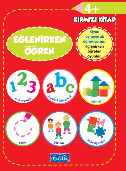 Eğlenirken Öğren Kırmızı Kitap 4+ ürün görseli 1