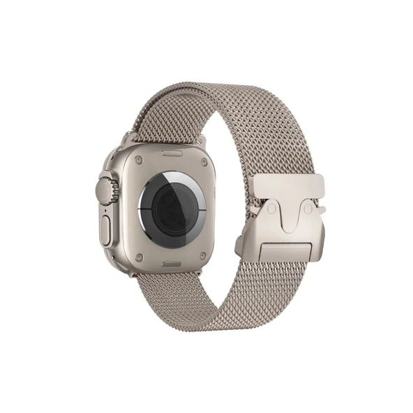Apple Watch 42mm Milano Metal Kordon - Titan Gri ürün görseli 1