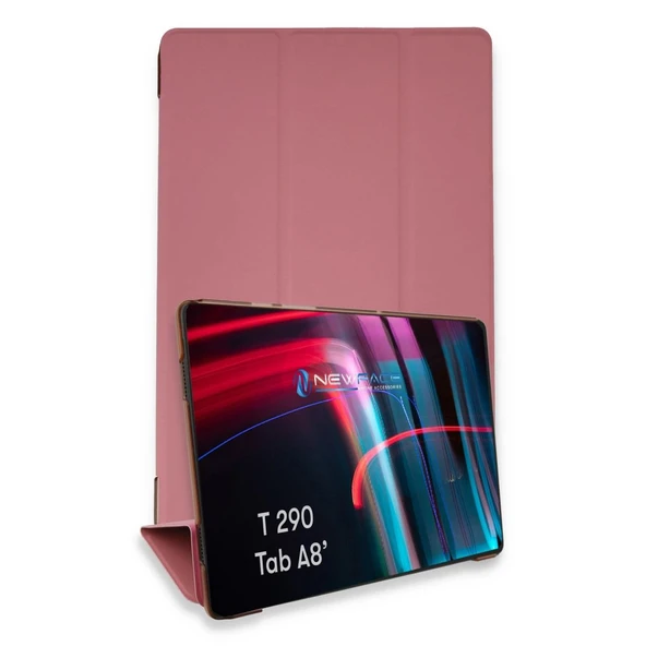 Samsung Galaxy T290 Tab A 8 Kılıf Tablet Smart Kılıf - Pembe ürün görseli 1