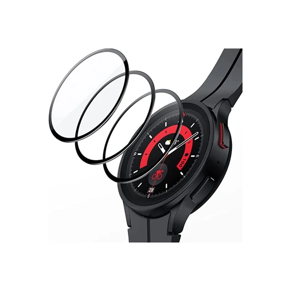 Samsung Galaxy Watch 4 42mm Polymer Nano Ekran Koruyucu - Şeffaf ürün görseli 1