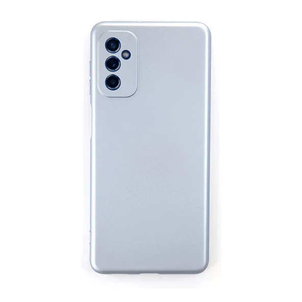 Samsung Galaxy M52 5g Kılıf Nano İçi Kadife Silikon - Sky Blue ürün görseli 1