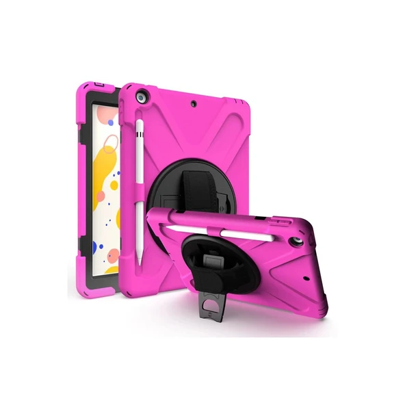 Apple İpad 5 Air 9.7 Kılıf Amazing Tablet Kapak - Pembe ürün görseli 1