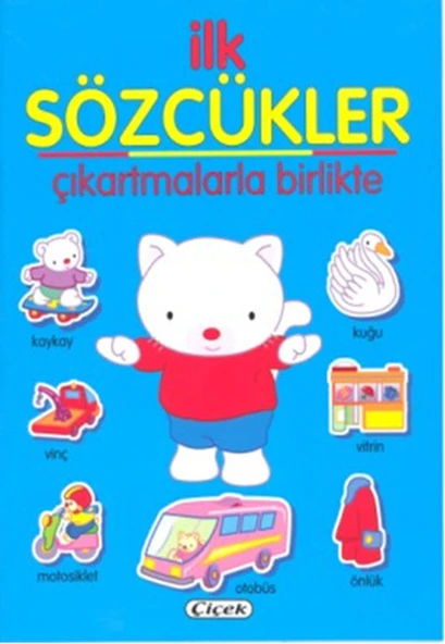 İlk Sözcükler - Çıkartmalarla Birlikte Mavi ürün görseli 1