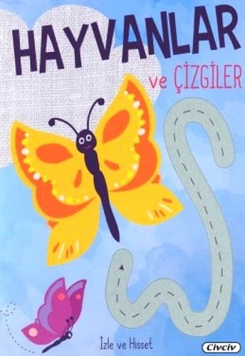 İzle Ve Hisset - Hayvanlar Ve Çizgiler ürün görseli 1