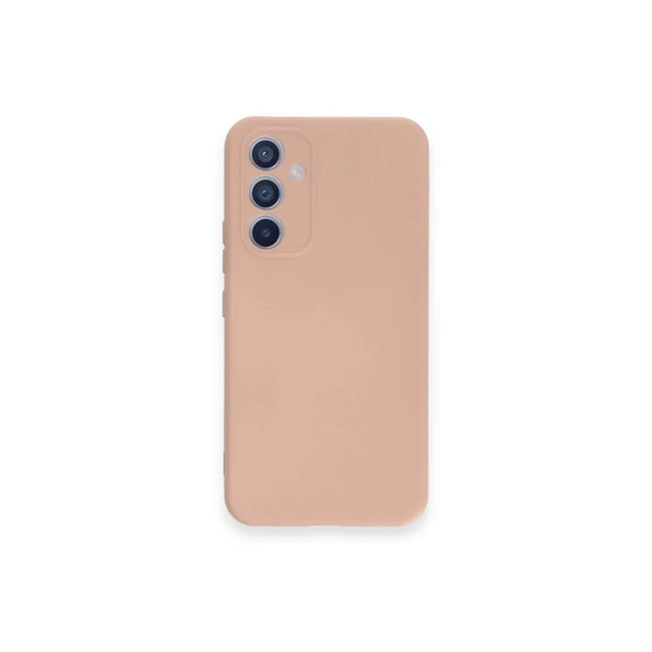 Samsung Galaxy A34 5g Kılıf Nano İçi Kadife Silikon - Pudra ürün görseli 1