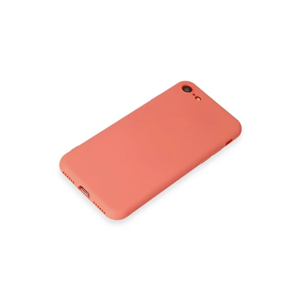 Apple İphone 7 Kılıf First Silikon - Turuncu - Resim 4