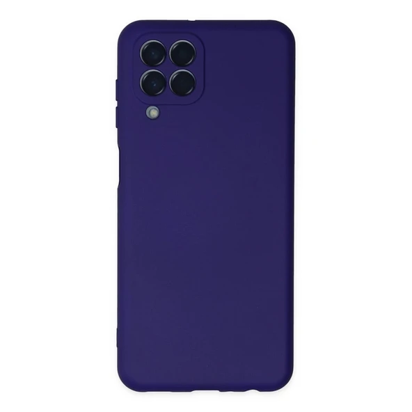 Samsung Galaxy M33 Kılıf Nano İçi Kadife Silikon - Mor ürün görseli 1